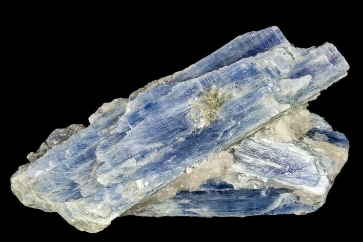 Vibrant Blue Kyanite Crystals In Quartz - Brazil #113468
